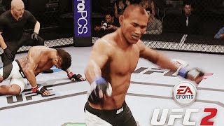 Vitor Belfort -Vs- Jacare Souza ☆EA SPORTS™ UFC® 2☆