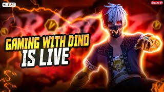 FREE FIRE LIVE TELUGU 🥰🔥😱 CS RANK PUSH 🔥🤔 || AV DINO LIVE🛑