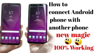 How to connect Android phone with another phone #settings_bd #mobiletips 100% Working