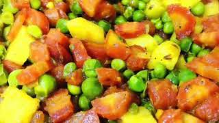 Mix vegetable 🥔🥕bnayn with easy triqa se