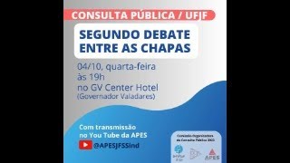 Segundo debate da Consulta Pública UFJF