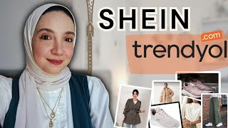 مشترياتي من شي ان و ترنديول - shein and trendyol haul