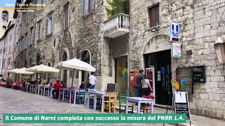 Il Comune di Narni completa con successo la misura del PNRR 1.4.1