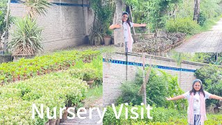 NURSERY VISIT WITH FATHER | Beautiful flowers and so much greenery 😇🥰😇🥰 #funny #beautiful #viral#MMR