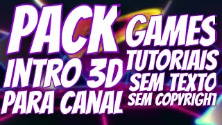 PACK DE MELHORES PRESETS DE INTRO 3D SEM COPYRIGHT 2020!!!