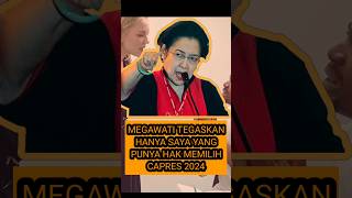 Megawati Tegaskan,Saya Punya Hak Memilih Calon Presiden