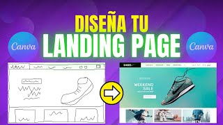 💻 Cómo Crear una Landing Page en Canva Gratis 🚀 Tutorial Completo 2024 | Diseña una Página Web Canva