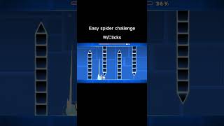 Easy spider chall #gd #geometrydash #shorts #steam #game