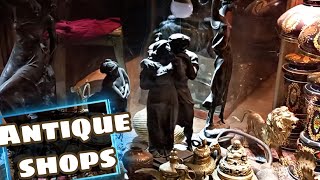 Antique shops in Isfahan |Walk with me in Old and historical Market (Iran country)