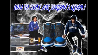 How to style Air Jordan 1 | Royal