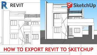 How to export revit to sketchup