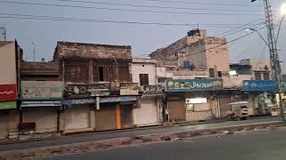 Sialkot "Cantt" Early morning life.