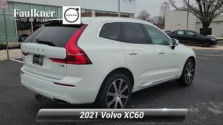 Certified 2021 Volvo XC60 Inscription, East Petersburg, PA M1758527