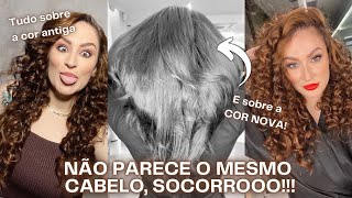 MUDEI O CABELO! TUDO SOBRE A NOVA COR E SOBRE A COR ANTIGA TAMBÉM! | Duda Fernandes