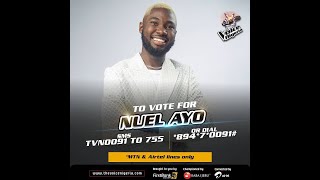 Noel Ayo Saved / Inioluwwa  Evicted / Top 8/The Voice Nigeria / 2nd Live Show