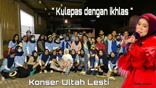 Keseruan lestylovers live konser ultah Lesti " kulepas dengan ikhlas "