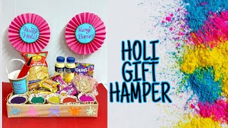 Holi Gift Hamper Ideas | Holi Color Platter | Holi Decoration Ideas At Home | Holi Gift Pack Idea