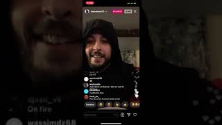 HAYCE LEMSI ENREGISTRE UN SON EN LIVE INSTAGRAM - 04/01/21