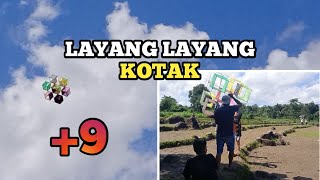 Terbaru!!Layangan kotak 9 | layang layang kotak