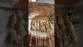 YUMMY! PUTIH-PUTIH  KECOKLATAN HARGA SATE TAICHAN RP 20 RIBU PER PORSI DI BALARAJA TANGERANG!!