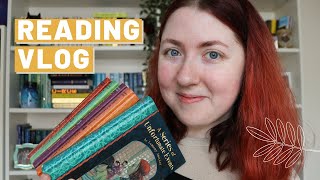 READING VLOG: A Series of Unfortunate Events || Groundhog Day Readathon