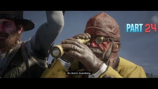 Red Dead Redemption 2 Walkthrough Gameplay Part 24 Arthur gets on the hot balloon, but gets ambushed