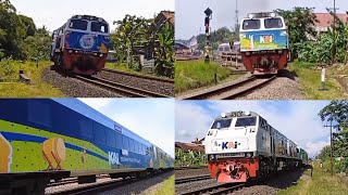 Hunting Kereta Api di percabangan Kroya di bulan Ramadhan dan dapat momen KA Pasundan double traksi