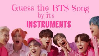 Guess the BTS song by it's instruments 💜 | lightts | #bts #guessthesong #kpop