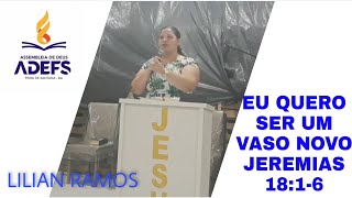 Culto com part. do Grupo Brasas Vivas 18h | 19/09/2021 | Adefs Rio Paraguassú | Lilian Ramos