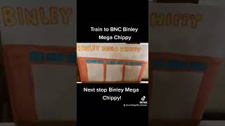 Train to Binley Mega Chippy #funny #binleymegachippy #funny #viral #trainride #modelrailway #nextst