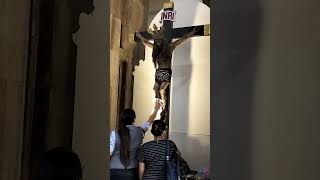 Philippines Manila Quiapo church faith deboto dambana ni poon jesus nazareno.