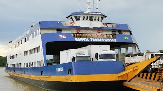 [OFF ÔNIBUS] Da Ilha de Marajó (Porto Camará) a Belém (Icoaraci) no maior ferry boat do Brasil