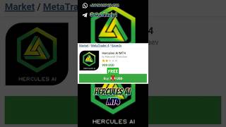 Hercules AI MT4 🇲QL5 COST : 999 USD Auto Forex Robot FREE DOWNLOAD الاكسبرت الأكثر ربحا في الفوركس