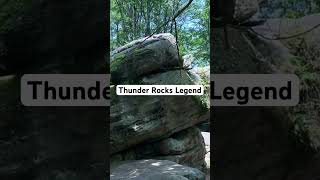 How did the rocks get on top? #thunderrocks #viralvideos #viralreels #nativeamerican