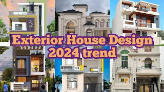 Exterior House Design 2024 trend#3d #homedesigmodel