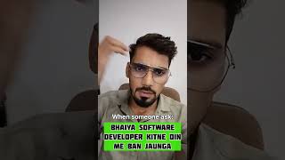 Software developer banne me kitna time lagta hai #brajverma