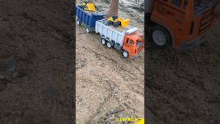 Mobil Truk Oleng Rc Truk RC Excavator Tractor Loader Mobile Mobilan Dam Truk #shorts #short #rc