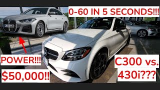 2021 Mercedes Benz C 300 4MATIC Coupe vs. 2021 BMW 430i xDrive Coupe - Comparison and Review