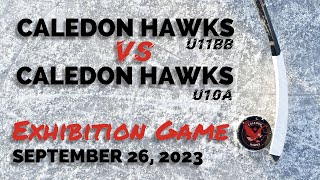 Caledon Hawks U11BB Exhibition Game - Sept 26 2023