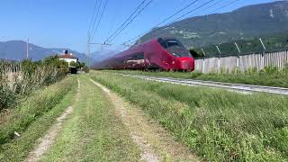 TRANSITI A LAIVES IN 4K! Martedì, 05.09.23 #brennerbahn #ferroviadelbrennero #vectron #taurus