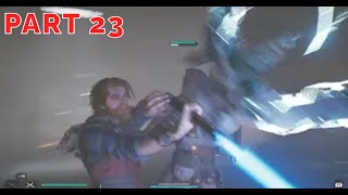 Star Wars: Jedi Survivor Walkthrough Gameplay Part 23 (Hard) - Research Tanalorr on Shattered Moon