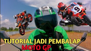 VIRAL!!!TUTORIAL GRAB DRIVER JADI PEMBALAP MOTO GP