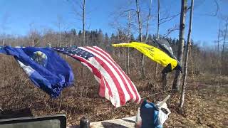 Camping at Rennselearville State Forest on April 8, 2023