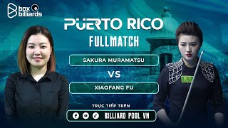 FULLMATCH | SAKURA MURAMATSU VS XIAOFANG FU | WOMEN WORLD 10 BALL | BILLIARD POOL VN 1