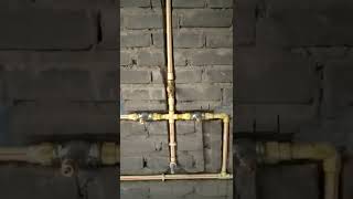 Cpvc pipe fittings#plumbing work#bathroom me concelad stop cock laga na sikhe#