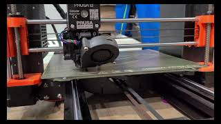 Original Prusa i3 MK3 3D Printer Demo  Building Risers for Barrel Bar