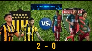 Peñarol 2  Boston River 0  campeonato intermedio / Campeón del siglo