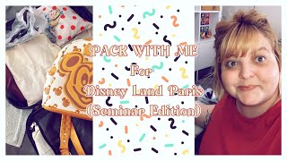 Pack with me for Disney Land Paris / Seminar Edition