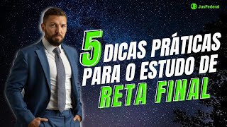 5 dicas práticas para o estudo de Reta Final