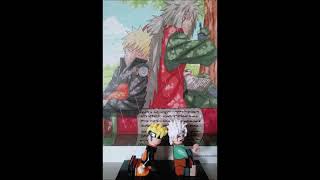 Naruto Shippuden Gashapon - Naruto and Jiraiya